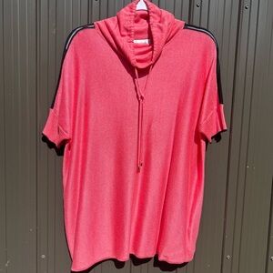 ST JOHN Wool Cashmere Turtleneck Knit‎ Sweater Oversized